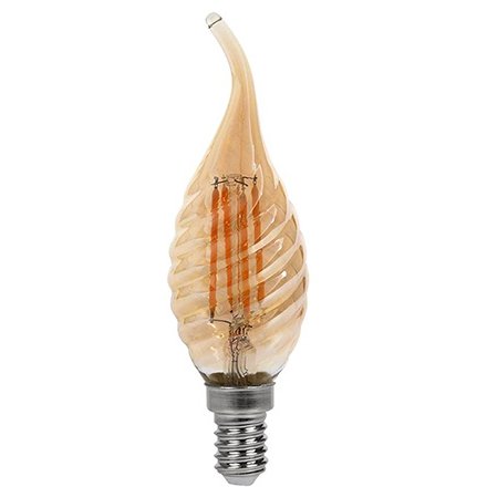 Bec LED E14 4W V-TAC, Filament, 2200K