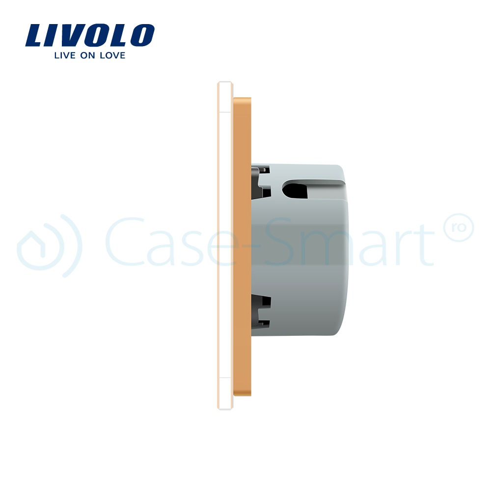 Intrerupator Touch Livolo, 5 Căi, Sticlă, LED - imagine 9