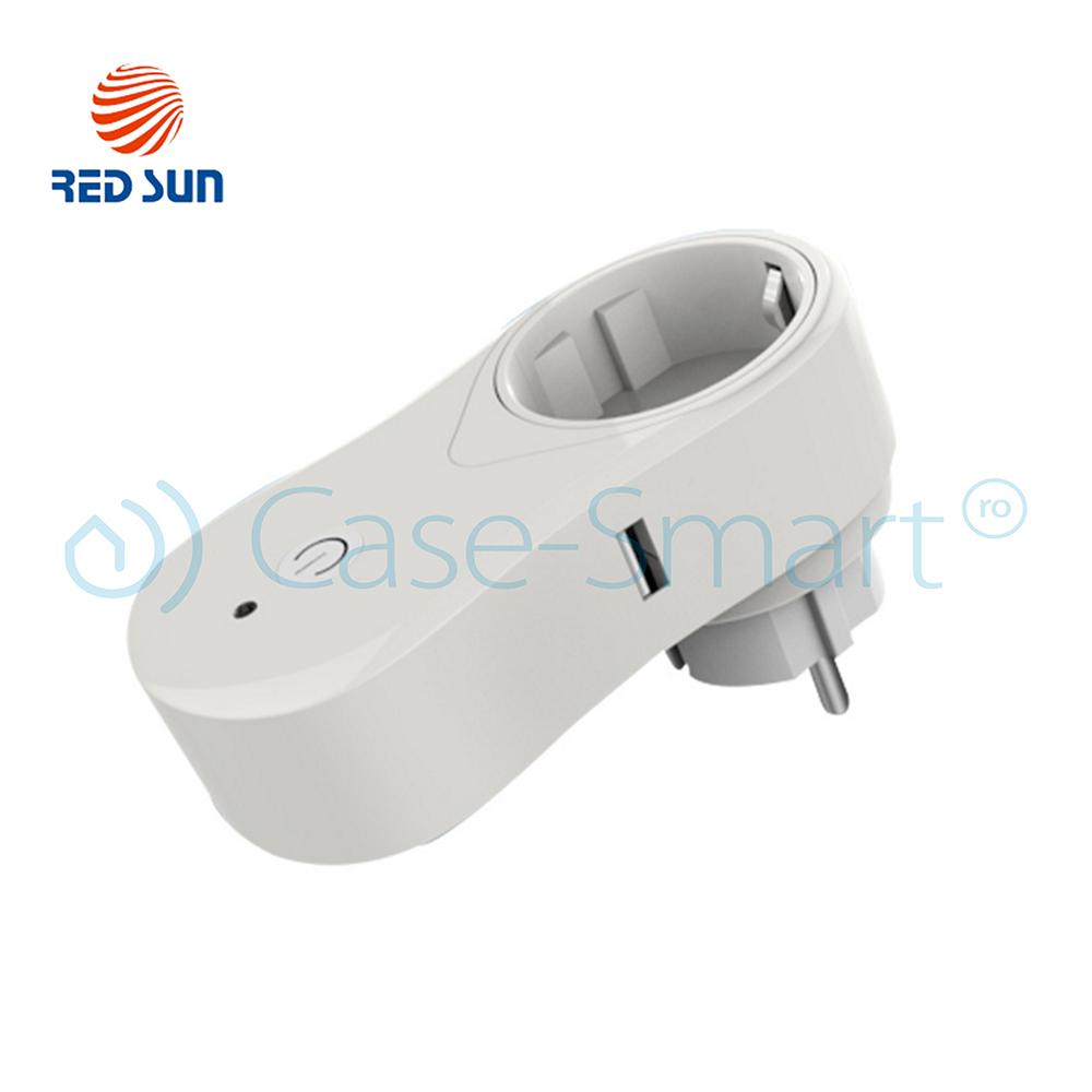 Priza Inteligenta RedSun EU RS-J6, Wi-Fi + USB - imagine 4