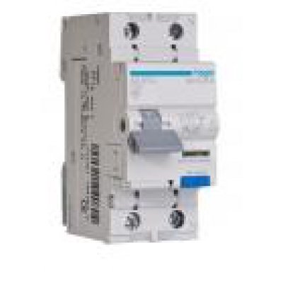 Disjunctor Dif. 1P+N 25A Hager AD875J Siguranță - imagine 1