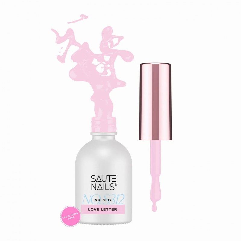 Ojă semi Saute Nails Love Letter - S312 8ml
