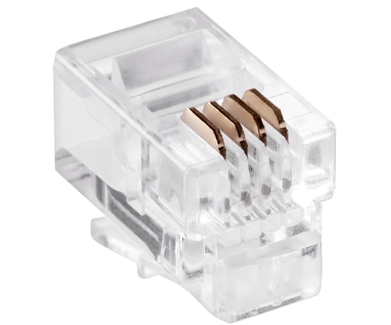 Mufa Telefon RJ10 4P4C OEM - Conectare Sigură