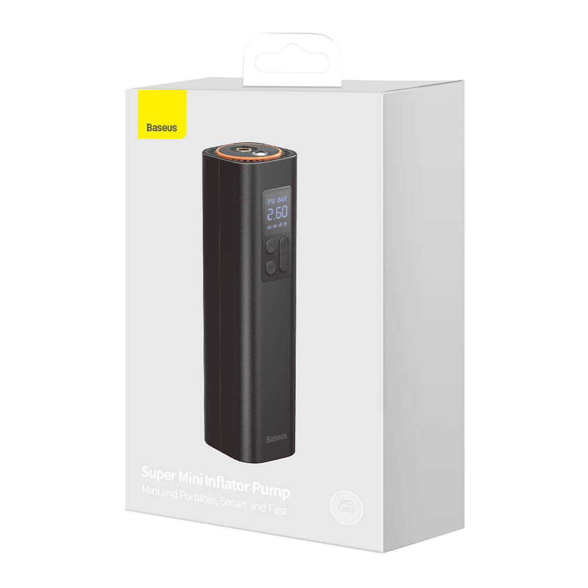 Compresor Auto Baseus Super Mini 12V - Portabil și Puternic - imagine 8