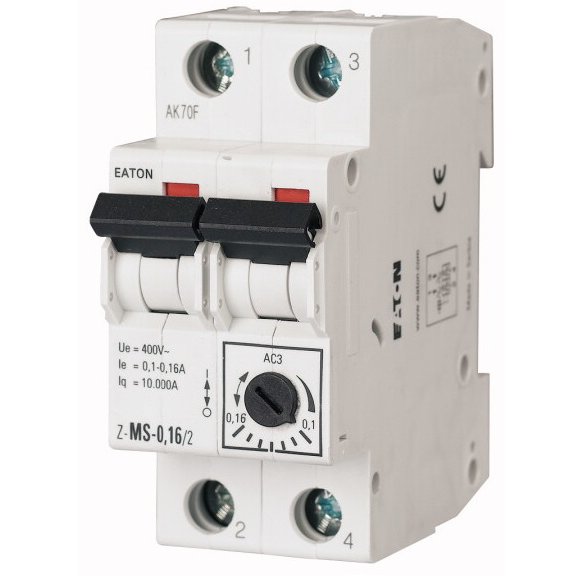 Protecție Motor Eaton 0.1-0.16A, Siguranță și Fiabilitate