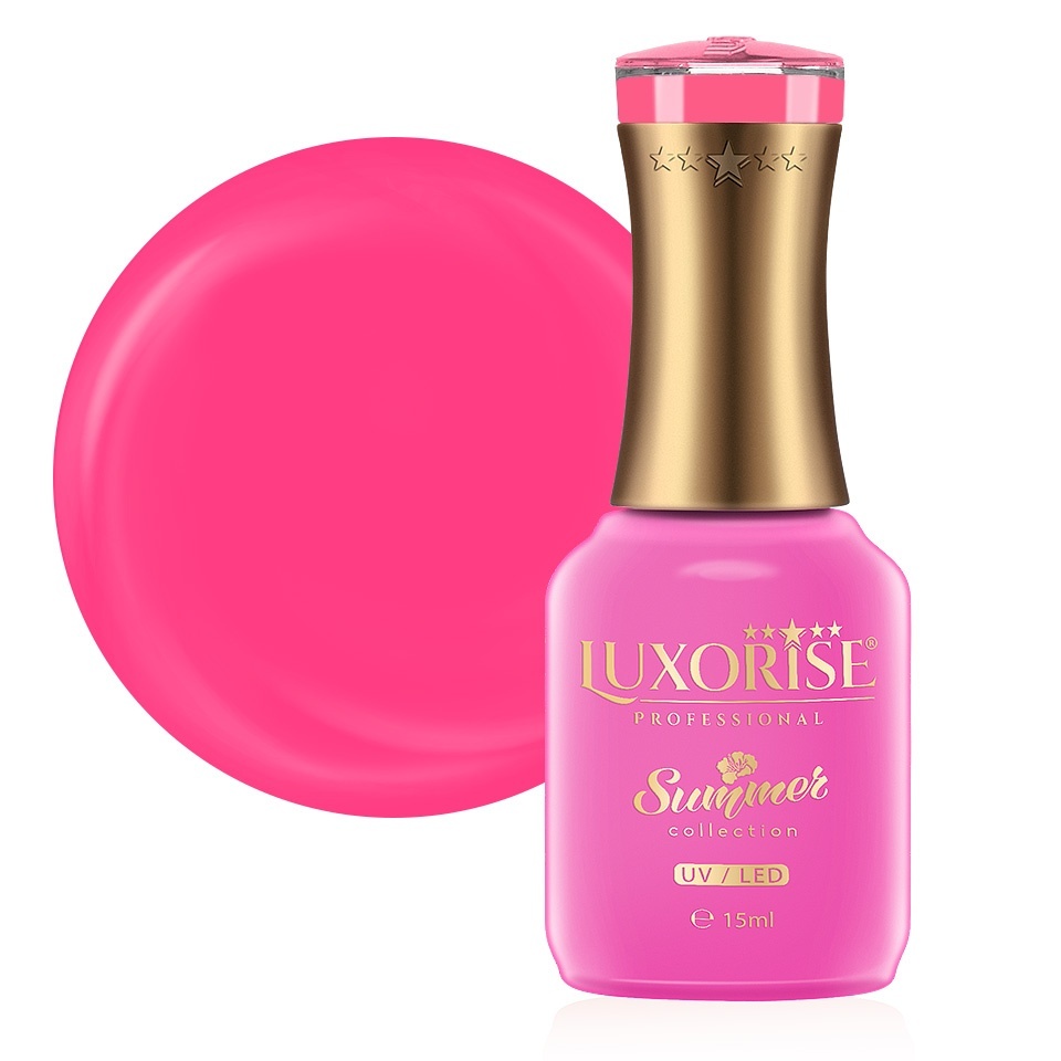 Oja Semipermanenta LUXORISE Summer Love 15ml - imagine 2