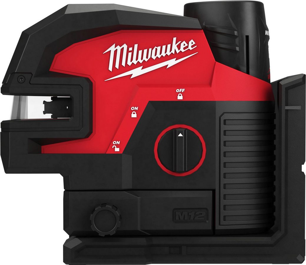 Nivela Laser Milwaukee M12 Verde, 4 Puncte