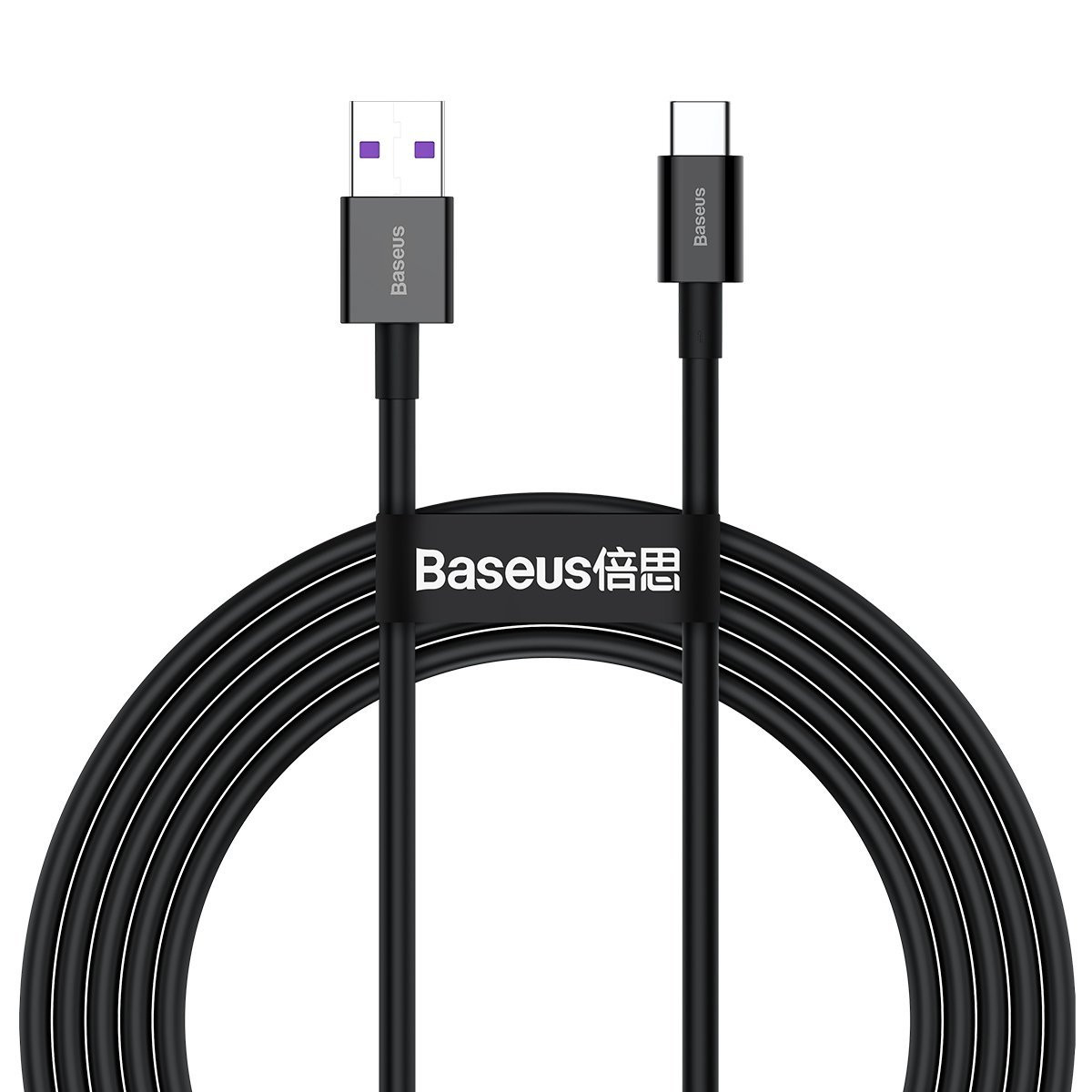 Cablu Lightning Baseus Superior 1m Negru - Încărcare Rapidă 2.4A