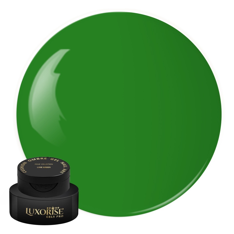 Gel UV Nail Art Babyboomer LUXORISE Cushion Ombre Prime - Lime Green, 2ml