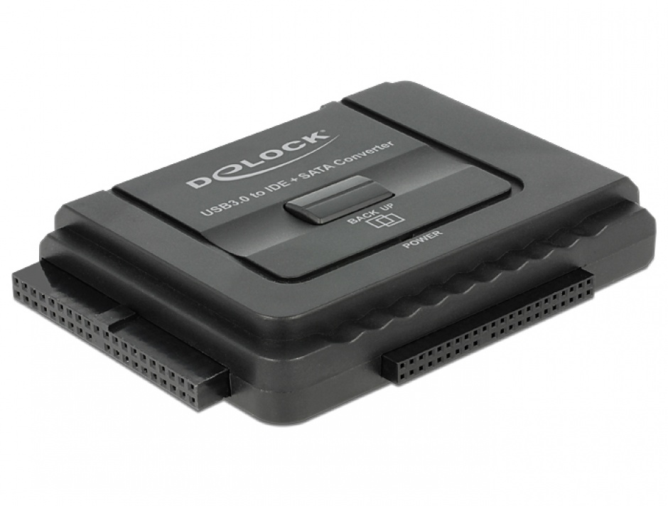 Adaptor USB 3.0 la SATA/IDE Delock cu Back-up