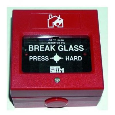 Buton Incendiu BIR911 Secpral cu Geam