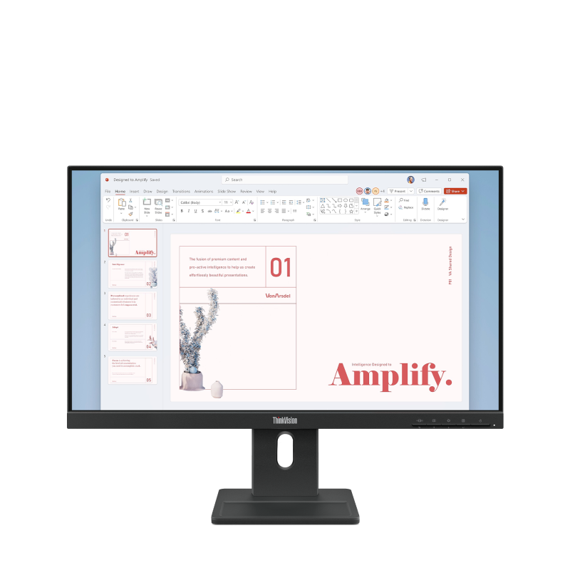Monitor Lenovo ThinkVision E24-40 23.8 IPS FHD 100Hz Profesional