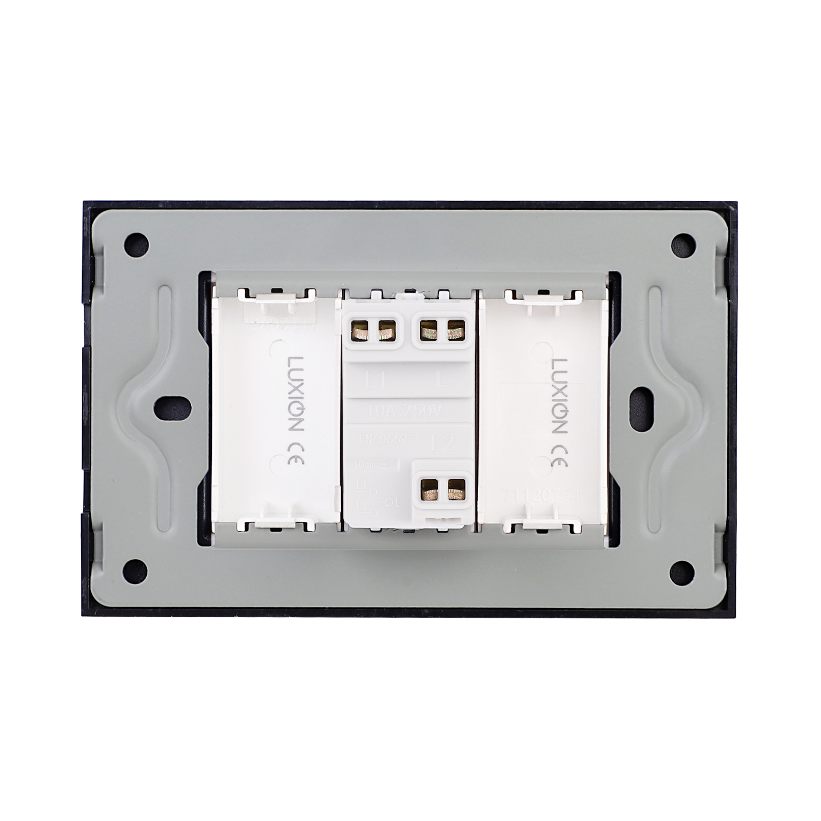 Intrerupator Jaluzele Mecanic LUXION cu Rama Sticla 3M, IP44 - imagine 8