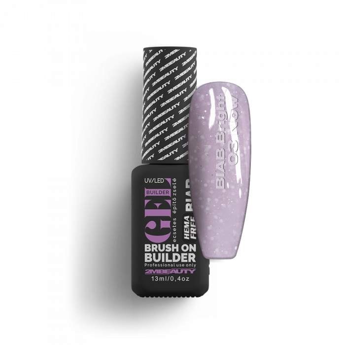 Nailshop Gel lichid 2M Hema Free BIAB Bright 03 Now 13ml