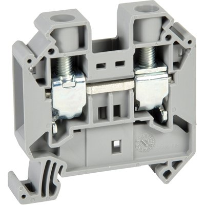Clema șină gri UT 16 Phoenix Contact 3044199, 1000 V