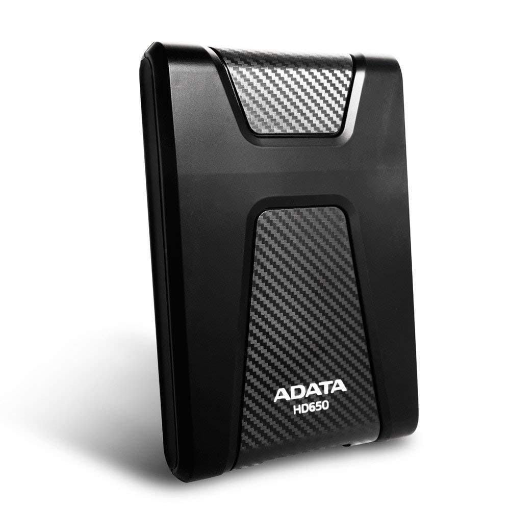 HDD Extern ADATA HD650 1TB USB 3.1 Negru - Stocare Rezistentă - imagine 2