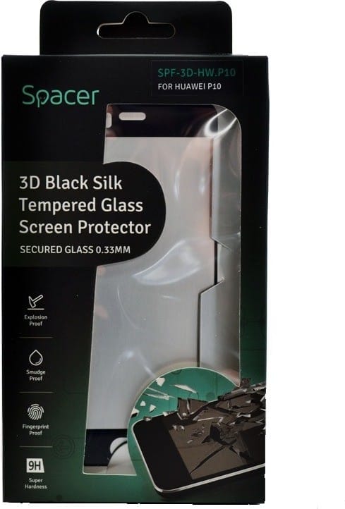 Folie Sticlă 3D Spacer Huawei P10 - Protecție 9H Completă - imagine 2