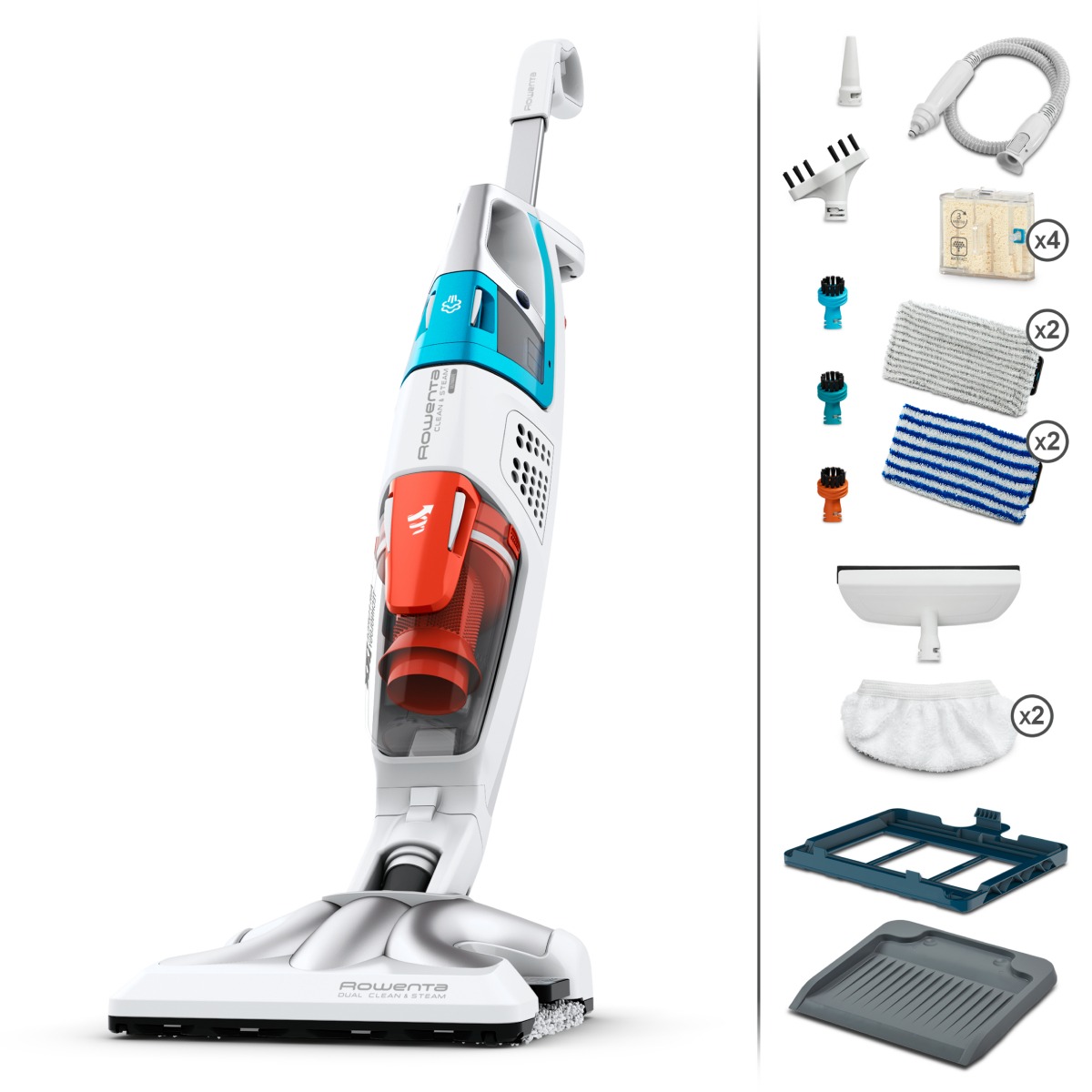 Aspirator cu abur Rowenta 3-în-1, 1700W