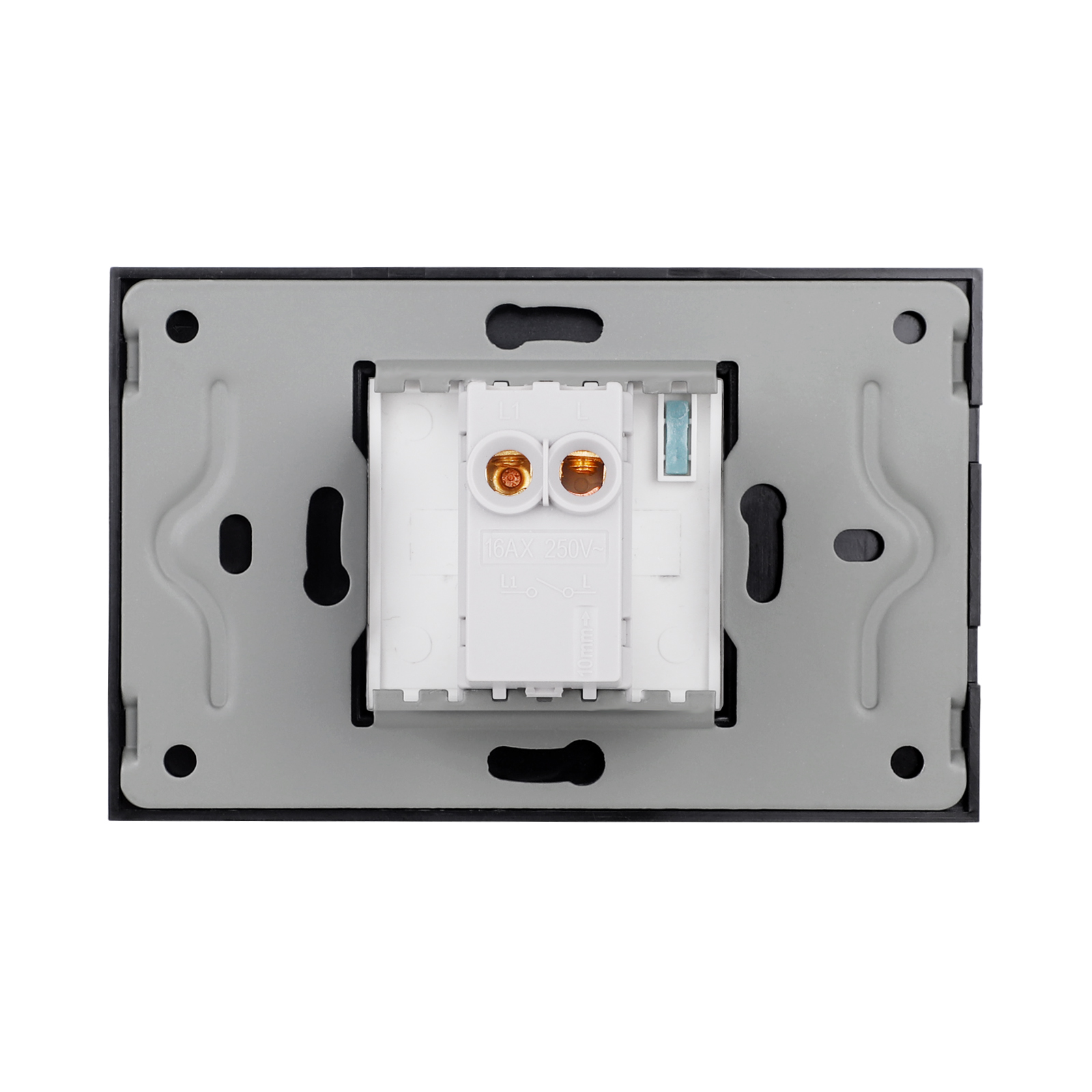 Intrerupator Simplu Mecanic LUXION cu Rama din Sticla, IP44 - imagine 8