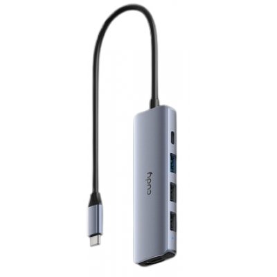 Hub USB-C Cudy UH405, HDMI 4K, 5-in-1