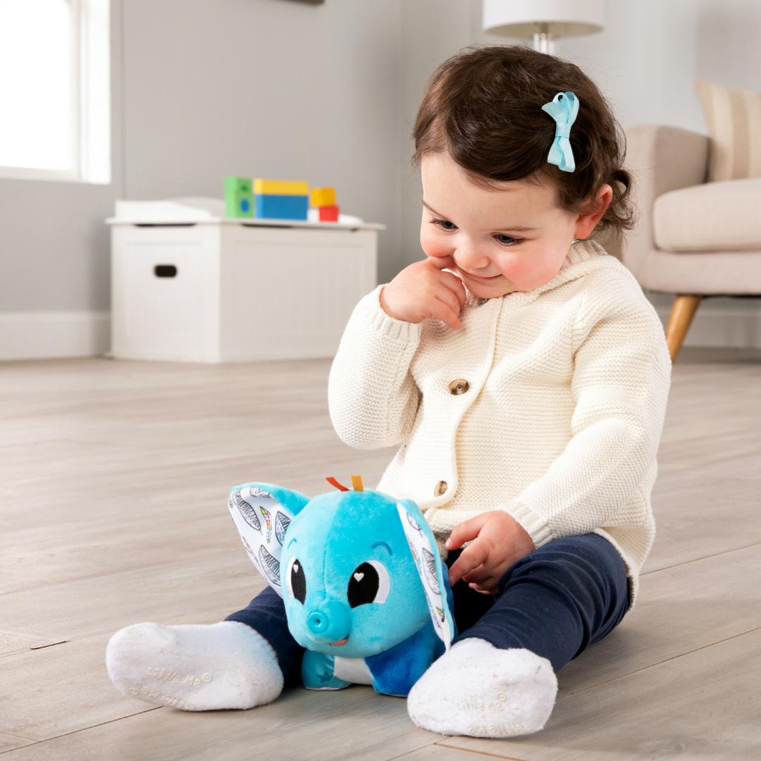 Lamaze Elefantul Pufaila - Jucarie Senzoriala Colorata - imagine 3