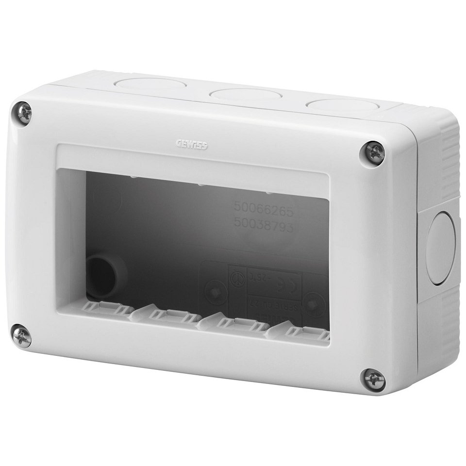Doza aplicată 4 module IP40 Gewiss System GW27004