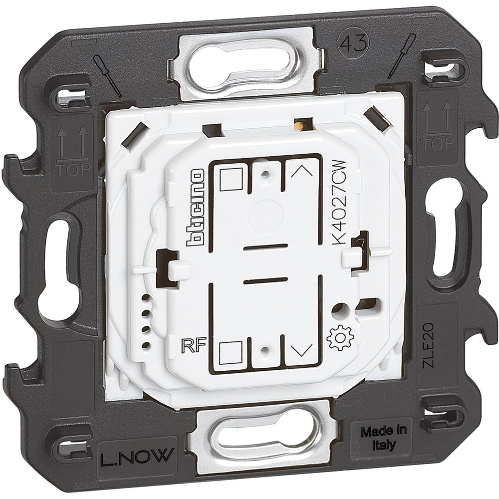 Întrerupător wireless Bticino K4027CW pentru storuri