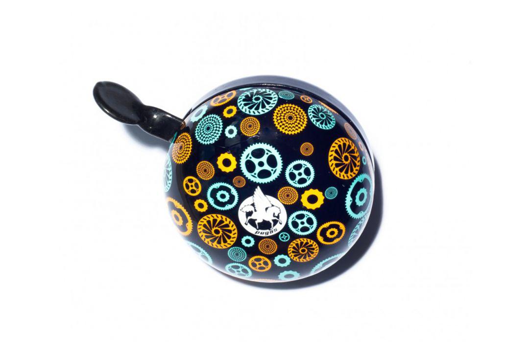 Sonerie Bicicleta PEGAS Model 2 Ding-Dong Otel 80mm - imagine 2