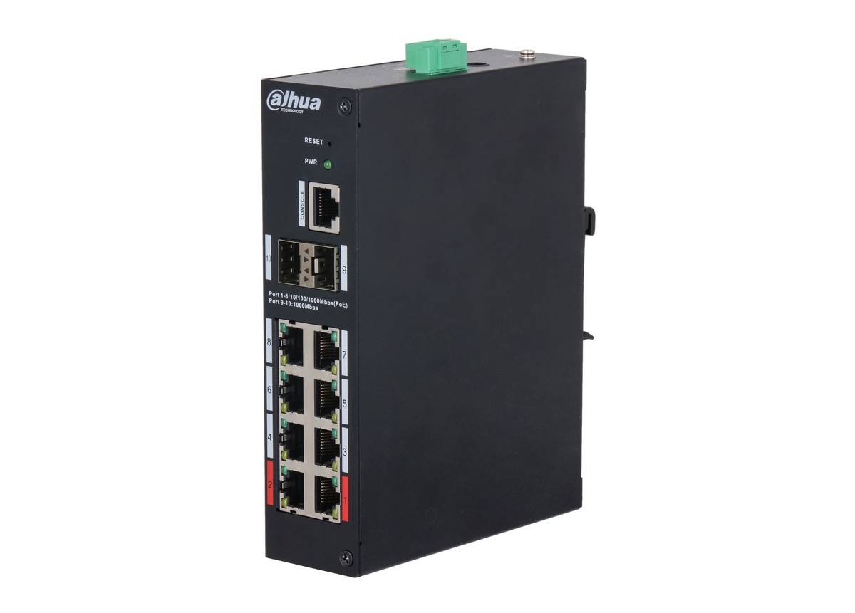 Switch Dahua HS4210-8GT-110 cu PoE Watchdog