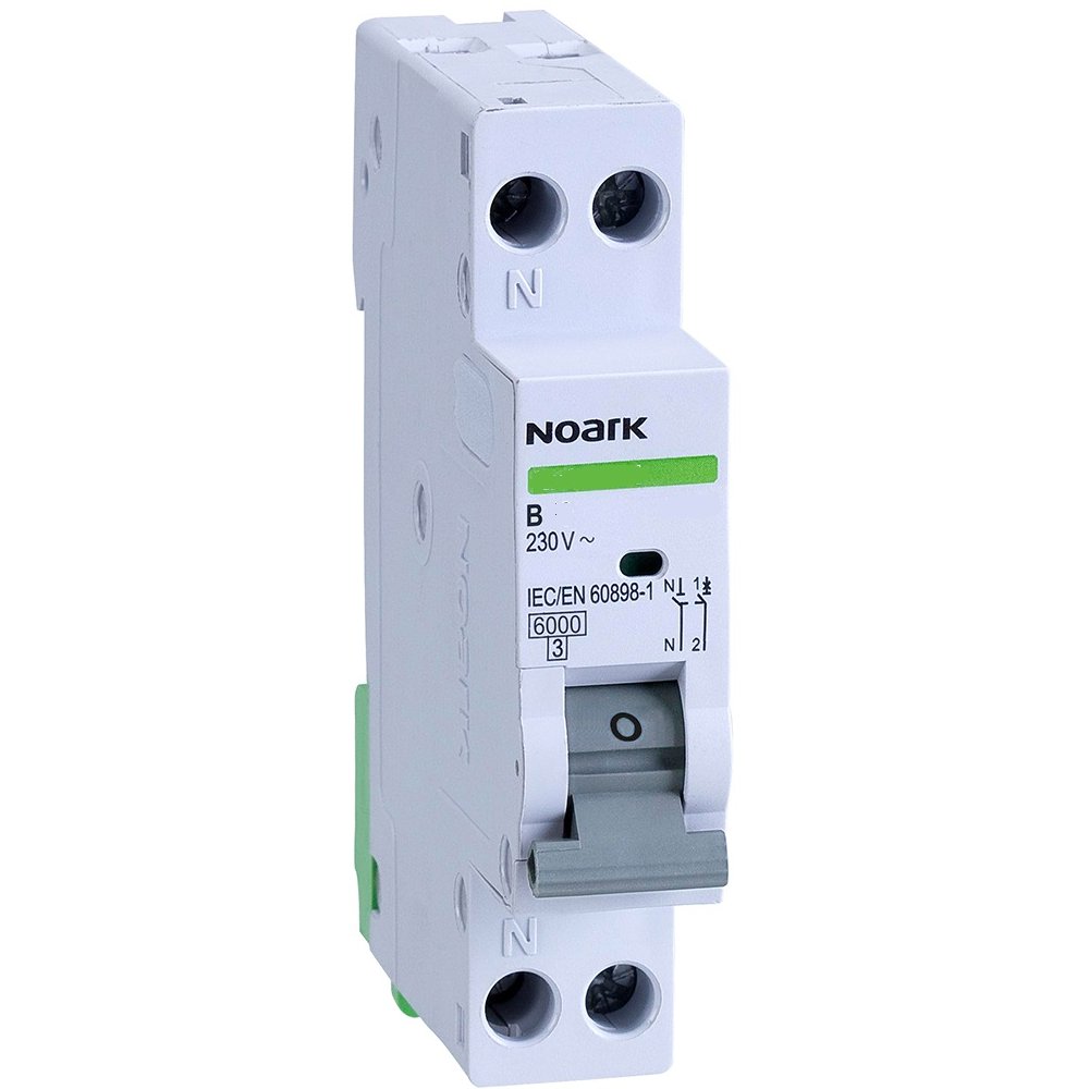 Siguranta Automata Noark Ex9PN-S 1P+N 6A Curba B