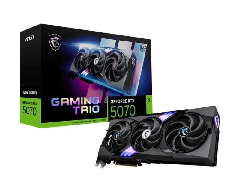 Placa Video MSI RTX 5070 Gaming Trio OC 12GB GDDR7 - imagine 2