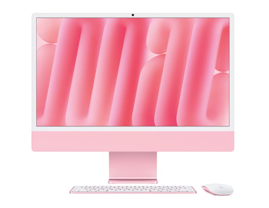 Apple iMac 24" M4 16GB/512GB Pink - Retina 4.5K UltraFast - imagine 3