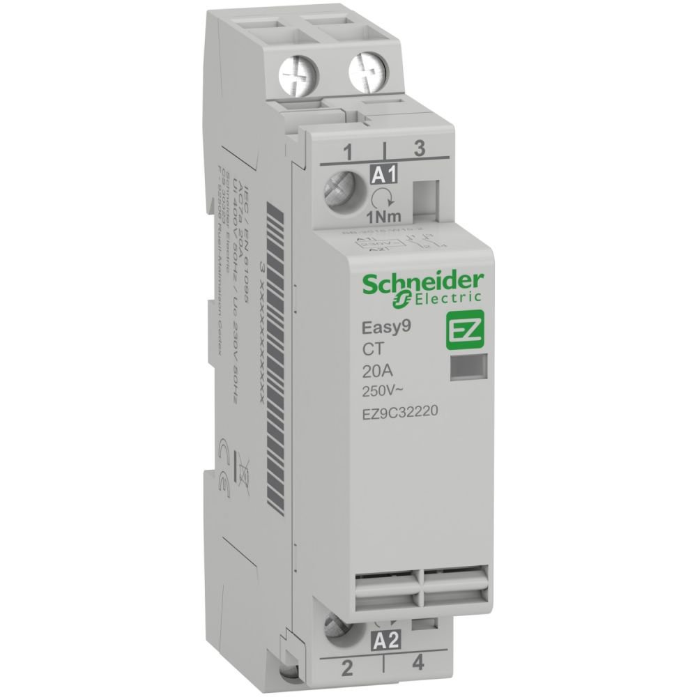 Contactor Schneider Easy9 20A 2NO