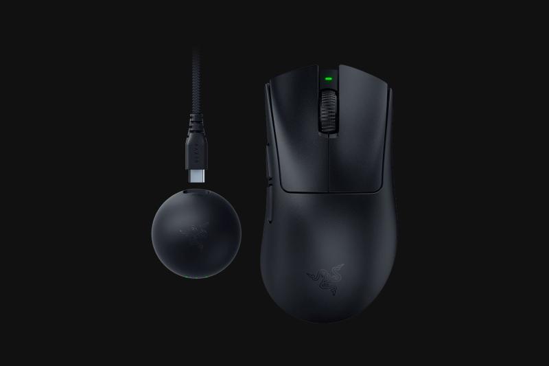 Mouse Gaming Razer DeathAdder V4 Pro 45000 DPI Wireless Negru