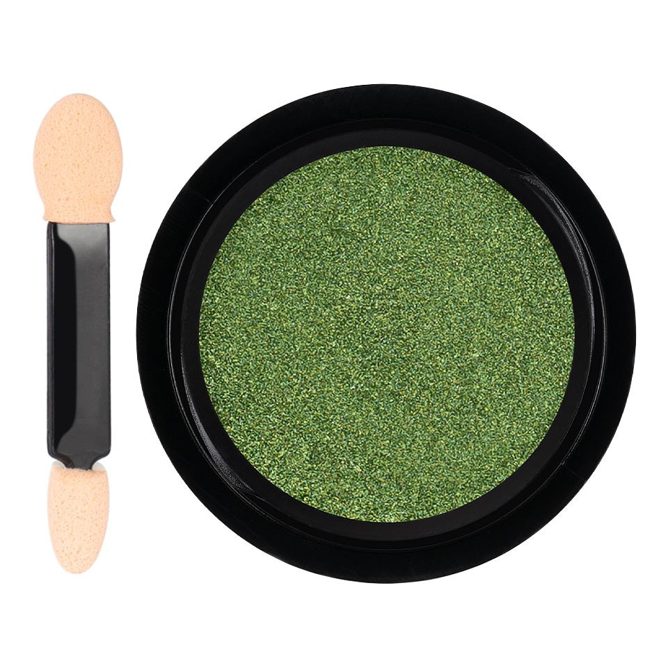 Pigment Unghii Mirror Powder Luxorise Fairy Green