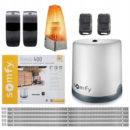 Kit Automatizare Somfy FreeVia 400, RTS, Tahoma, Resigilat - imagine 2