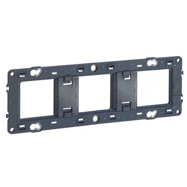 Suport 6 module Legrand Mosaic Negru