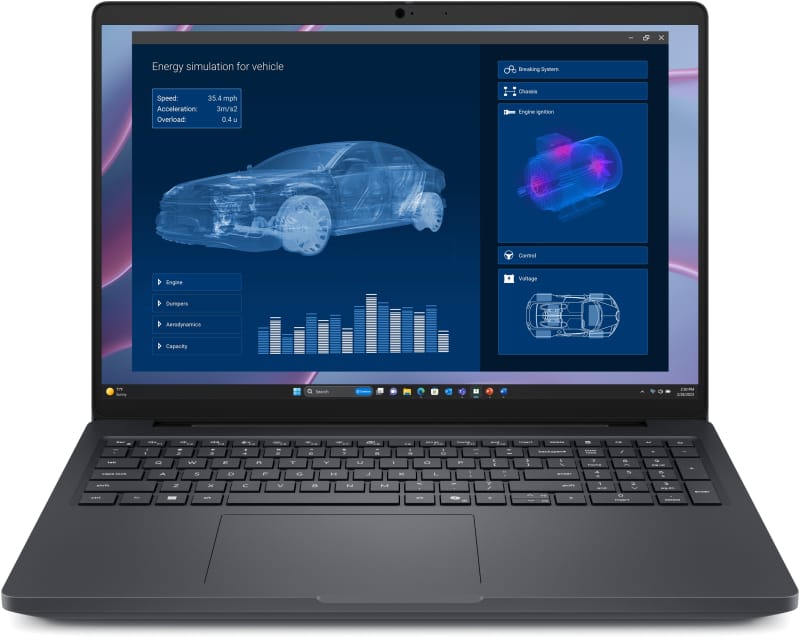 Laptop Dell Pro Max 16 Ryzen AI 7 RTX PRO 1000 32GB - imagine 2