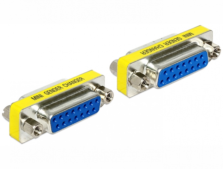Adaptor Serial 15 pini M-M Delock 65480