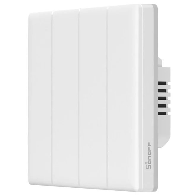 Întrerupător Smart Sonoff T5-4C-86 WiFi, Touch, 4 Canale