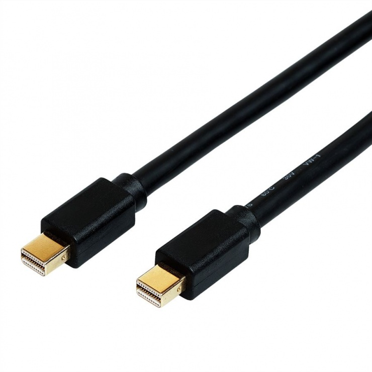 Cablu Mini DP to DP Roline 1m 8K Negru