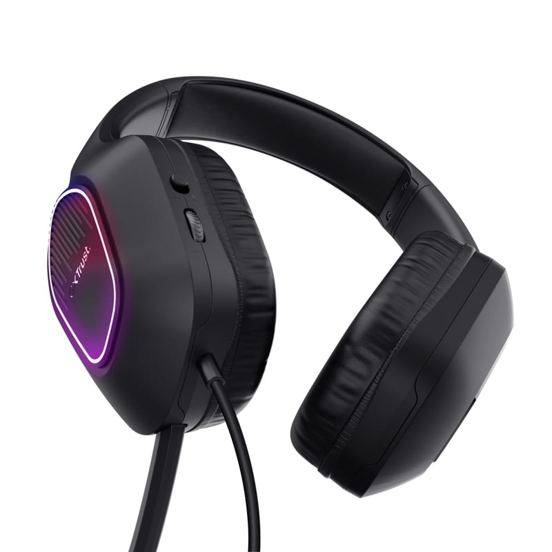Căști Gaming Trust GXT 416 Zirox cu LED și Microfon - imagine 3