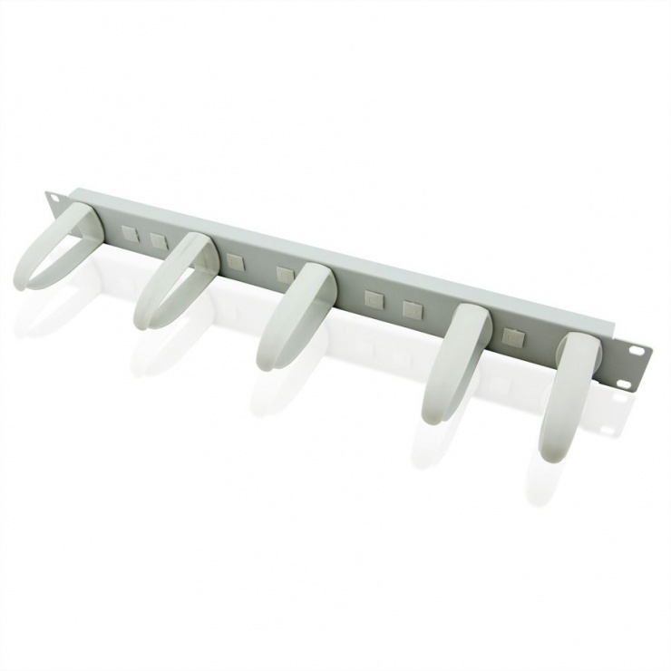 Organizator 19" 1U Value, Gri