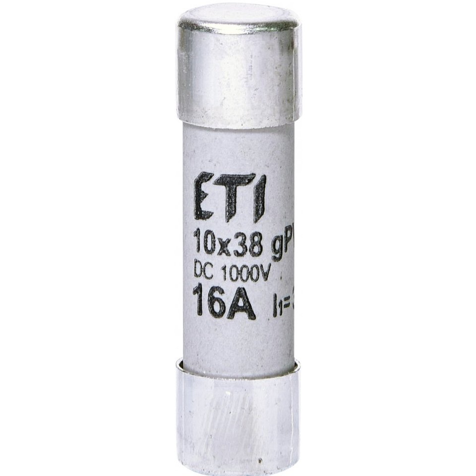 Siguranță fuzibilă Eti gPV 16A 1000V DC module fotovoltaice