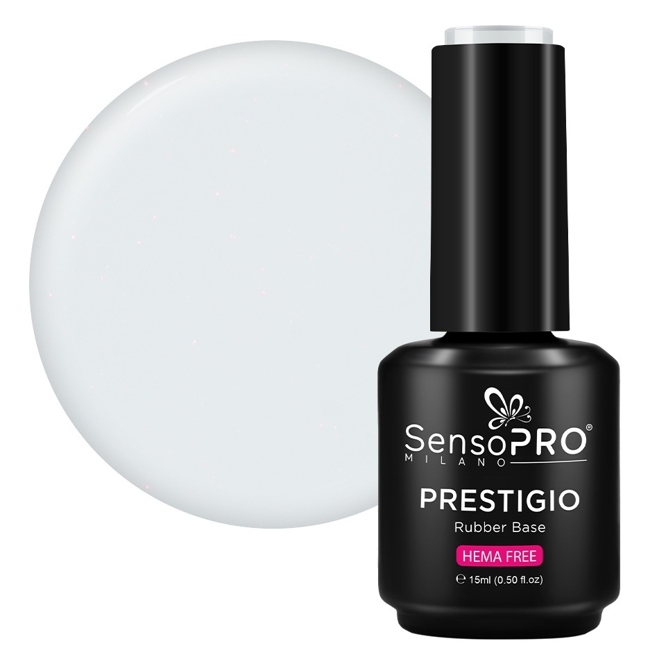 Rubber Base PRESTIGIO SensoPRO Milano Porcelain Light 15ml