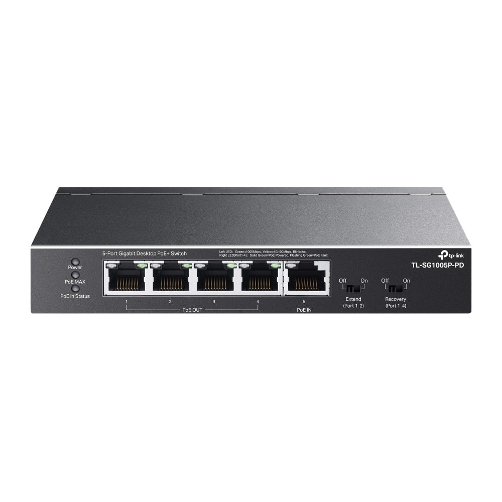Switch TP-Link 5 Porturi PoE+ Gigabit