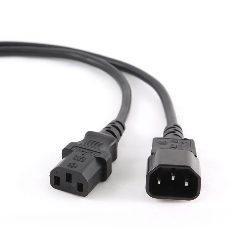 Cablu Alimentare GEMBIRD PC-189, 1.8m, C13-C14, 6A - Prem - imagine 2