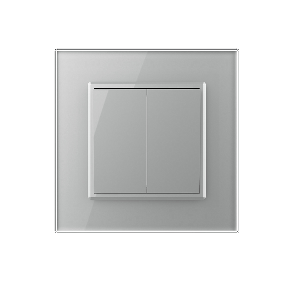 Intrerupator Dublu Mecanic LIVOLO Sticla - imagine 14