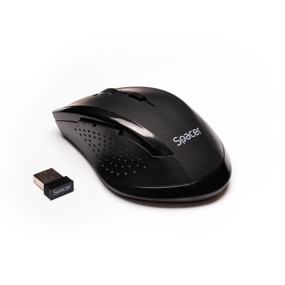Mouse Wireless Spacer Optic 2.4GHz - 6 Butoane, 1600 DPI - imagine 2