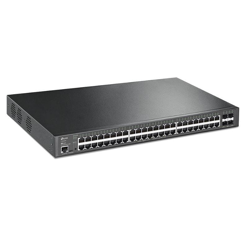 Switch PoE TP-LINK TL-SG3452XP 48× Gigabit 4× SFP+ Managed - imagine 3