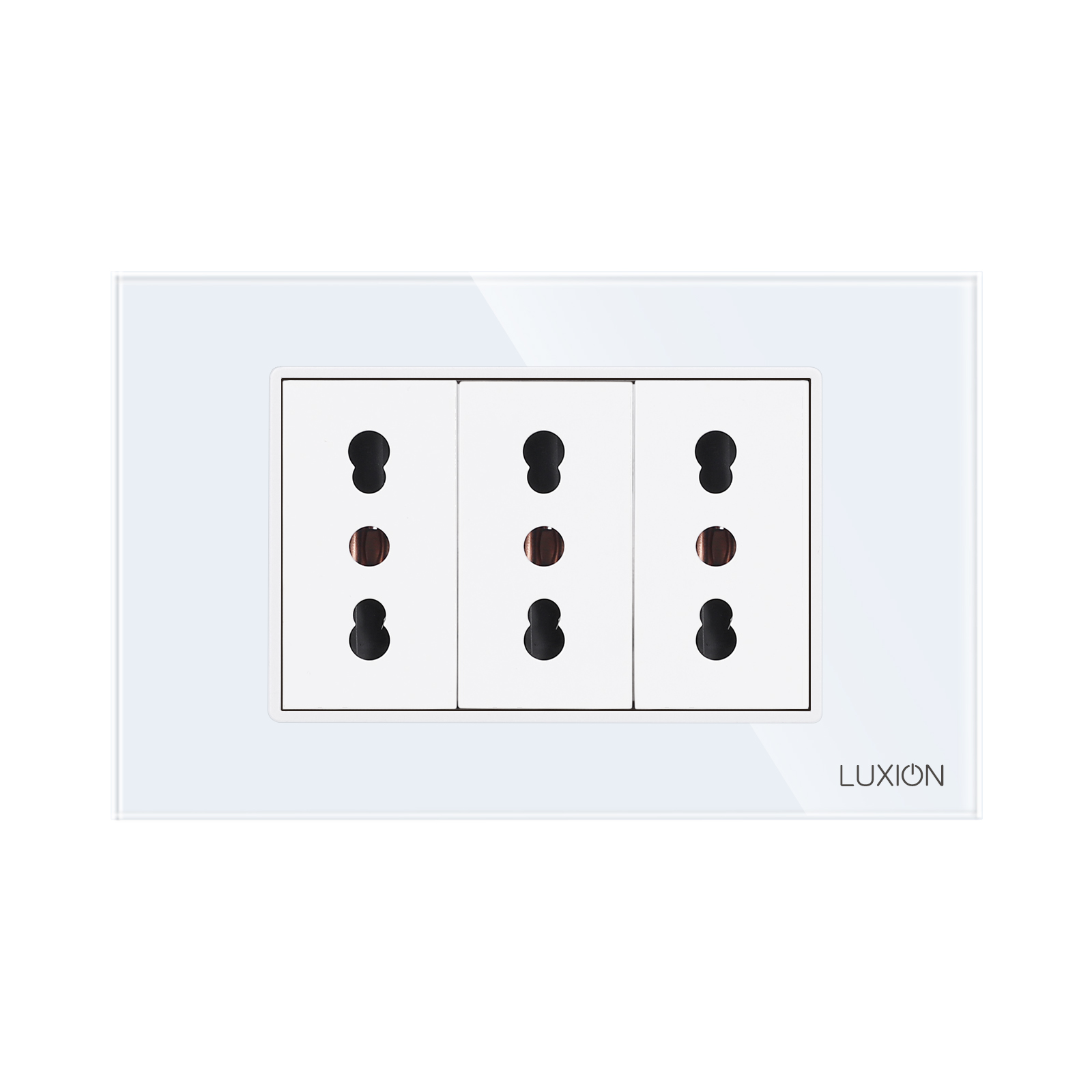 Priza Tripla Sticla LUXION 3M IP44 - imagine 3